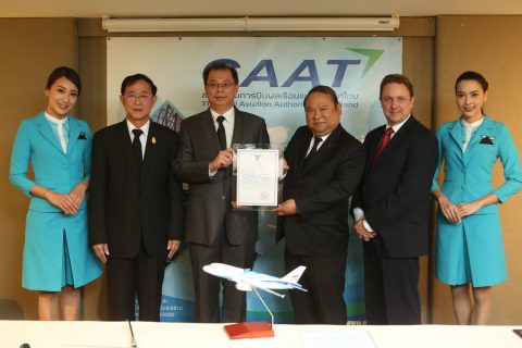 Bangkok Airways recertified to international standards by CAA Thailand, supported by the UK CAA