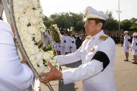 CAAT ร่วมพิธีวางพวงมาลา ณ พระบรมราชานุสรณ์ พระลานพระราชวังดุสิต เนื่องในวันปิยมหาราช