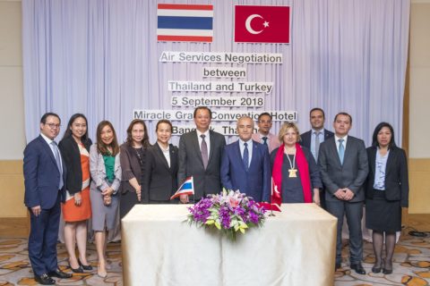 Republic of Turkey and Thailand reached a new Air Services Agreement