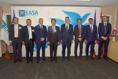 Thailand and the European Union cut the ribbon for a new office to support air transport in South East Asia