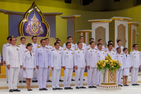 CAAT ร่วมบันทึกเทปโทรทัศน์ถวายพระพรชัยมงคลในโอกาสพระราชพิธีบรมราชาภิเษก พุทธศักราช 2562