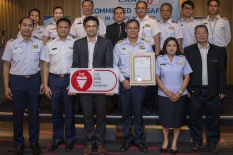 CAAT ผ่านการรับรองมาตรฐานระบบบริหารคุณภาพ ISO 9001 : 2015