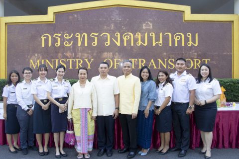 สำนักงานการบินพลเรือนแห่งประเทศไทยร่วมพิธีทำบุญตักบาตรเนื่องในโอกาสวันขึ้นปีใหม่ พุทธศักราช 2563