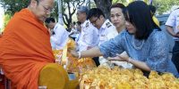 caatทำบุญตักบาตรเนื่องในโอกาสวันขึ้นปีใหม่5