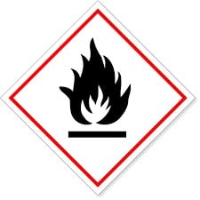 Adhesives flammable
