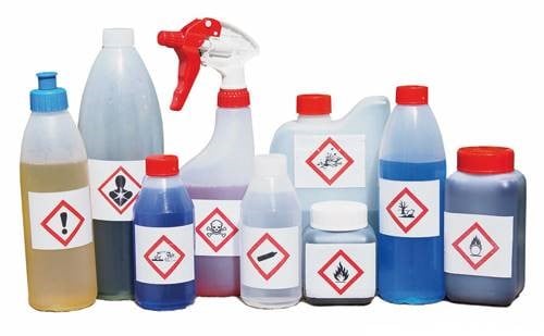 Chemical kits containing dangerous goods