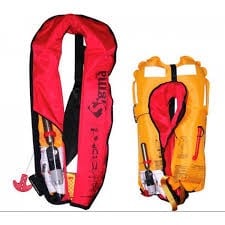 Self inflating life jacket