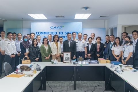 CAAT ร่วมแสดงมุทิตาจิต นายชัยวัฒน์  ทองคำคูณ ปลัดกระทรวงคมนาคม เนื่องในวาระเกษียณอายุราชการ