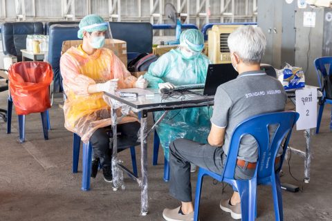 CAAT เข้ารับการตรวจเชิงรุกหาเชื้อ COVID-19 เป็นวันสุดท้ายครบถ้วนทุกคน 