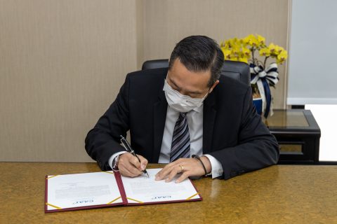 CAAT จัดพิธีลงนาม “ประกาศเจตจำนงสุจริตในการบริหารงาน”