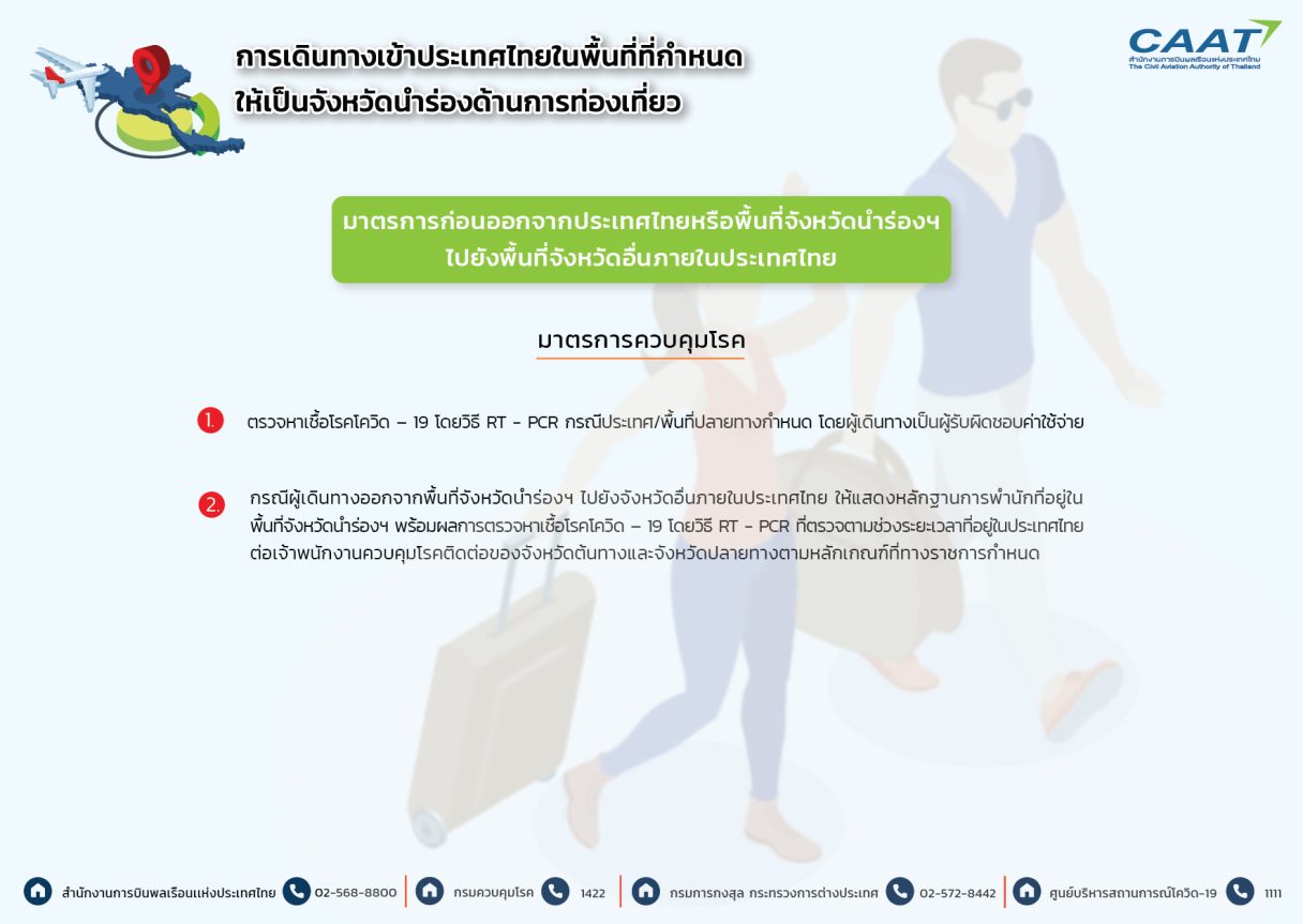 การเดินทางเข้าประเทศไทยจังหวัดนำร่องฯ04 1