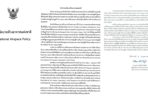 แผนแม่บทห้วงอากาศและการเดินอากาศแห่งชาติ (National Airspace and Air Navigation Master Plan)