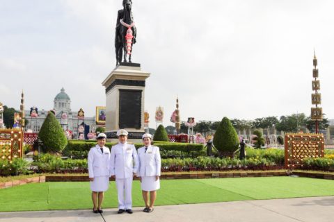 สำนักงานการบินพลเรือนแห่งประเทศไทย (CAAT) ร่วมวางพามาลาเนื่องในวันปิยมหาราช
