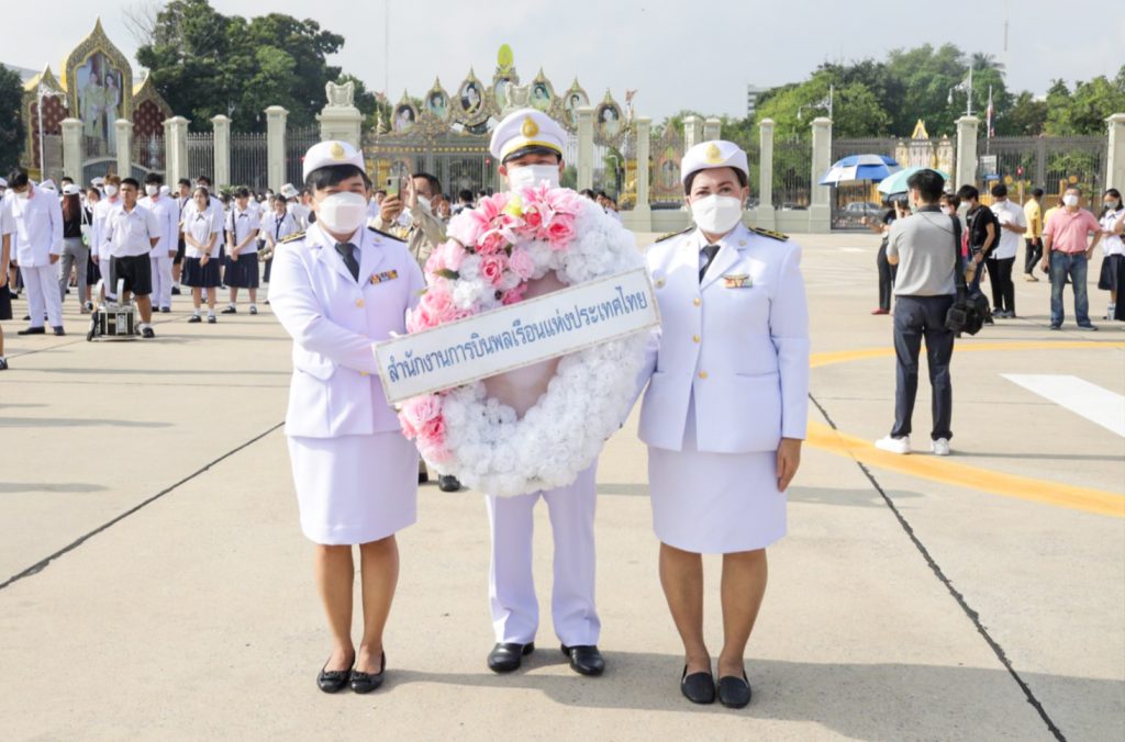 สำนักงานการบินพลเรือนแห่งประเทศไทย (CAAT) ร่วมวางพามาลาเนื่องในวันปิยมหาราช