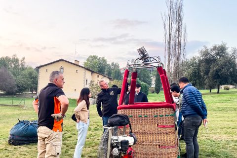The CAAT – Hot air balloon study visit to SPAIN