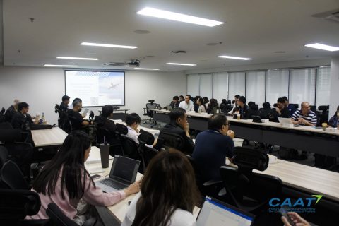 CAAT จัดการประชุมคณะทำงาน Operational Task force ครั้งที่ 5/2566 เพื่อขับเคลื่อนแผนปฏิบัติการด้านความปลอดภัยในการบินพลเรือนแห่งชาติ