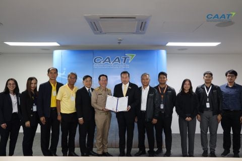 สนามบินบุรีรัมย์ได้รับใบรับรองการดำเนินงานสนามบินสาธารณะจาก CAAT