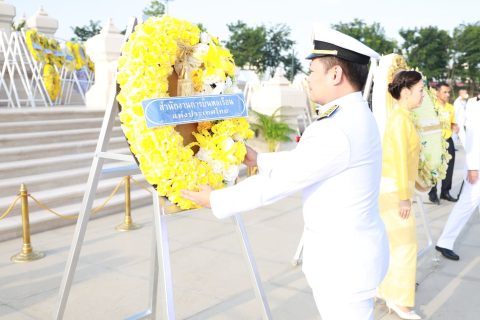 CAAT วางพวงมาลา เนื่องในวันคล้ายวันสวรรคตพระบาทสมเด็จพระบรมชนกาธิเบศร มหาภูมิพลอดุลยเดชมหาราช บรมนาถบพิตร 13 ตุลาคม 2567