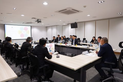 การประชุมคณะทำงานบูรณาการการกำหนดยุทธศาสตร์การเป็นศูนย์กลางการบินของภูมิภาค (Aviation Hub)