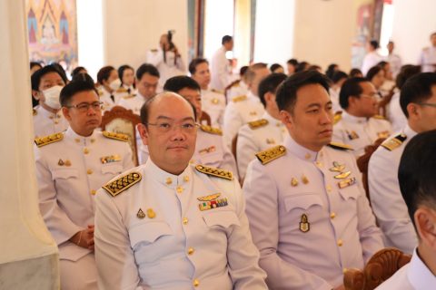 CAAT ร่วมพิธีเจริญพระพุทธมนต์ ถวายพระราชกุศล เฉลิมพระเกียรติพระบาทสมเด็จพระเจ้าอยู่หัว