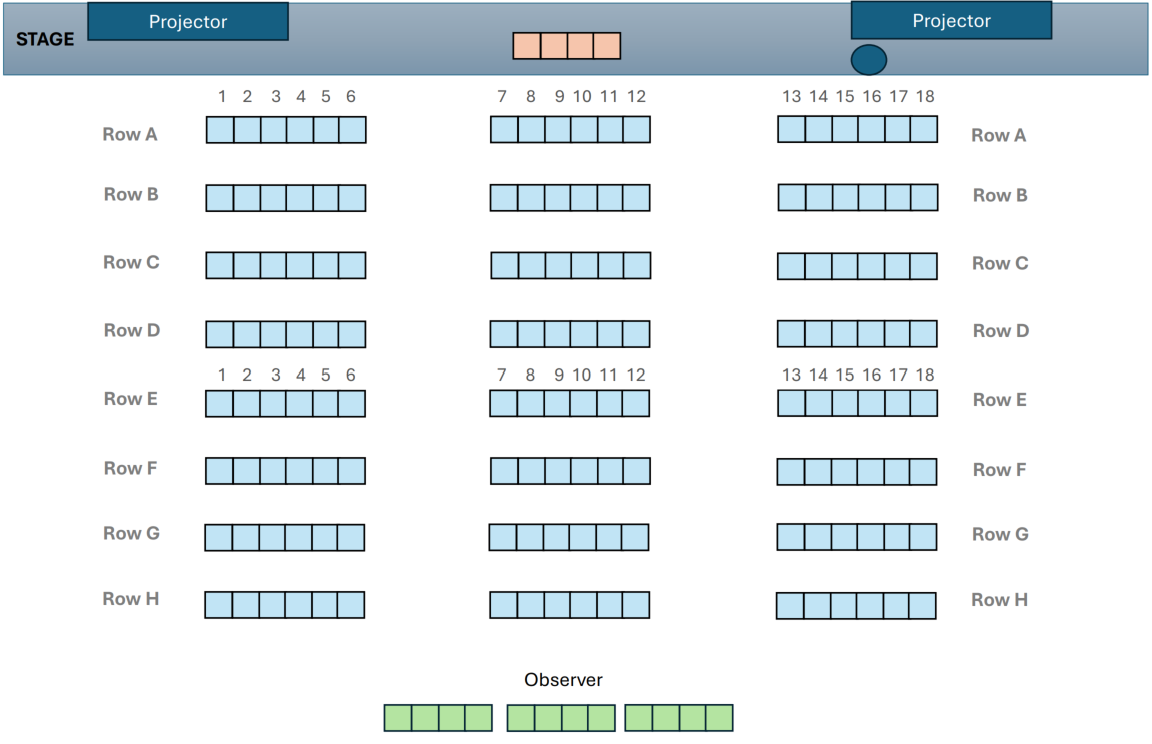 Seat map