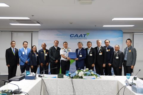 CAAT ให้การต้อนรับคณะกรรมาธิการการคมนาคม วุฒิสภา ร่วมหารือแลกเปลี่ยนความเห็น มุ่งยกระดับความมั่นคง–ความยั่งยืนด้านการคมนาคมทางอากาศ