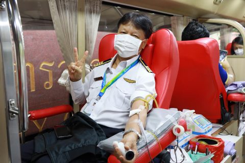 CAAT ร่วมกิจกรรมจิตอาสาบำเพ็ญสาธารณประโยชน์และบำเพ็ญสาธารณกุศล “บริจาคโลหิต”