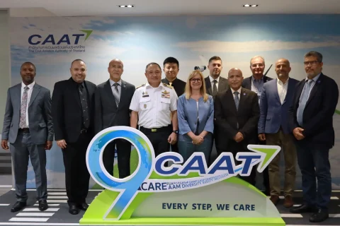 CAAT NEWS 16/2568 CAAT เข้ารับการตรวจสอบมาตรฐานความปลอดภัยจาก ICAO โครงการ USOAP CMA
