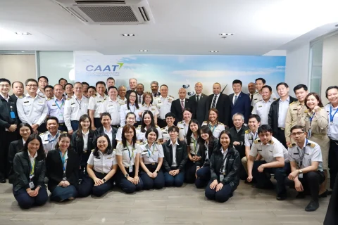 เผยผลตรวจสอบ ICAO USOAP ภายใต้การกำกับของ CAAT ได้คะแนน Preliminary 91.35% สูงกว่าค่าเฉลี่ยโลกเกือบ 20% ก้าวสู่ผู้นำด้านความปลอดภัยการบินในระดับสากล