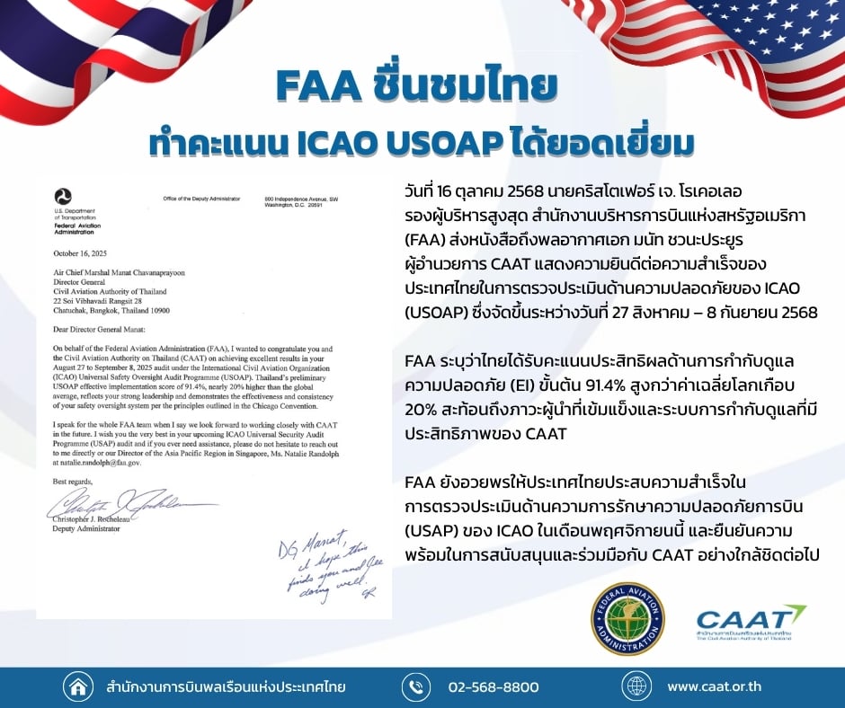 Faa ชื่นชมไทย