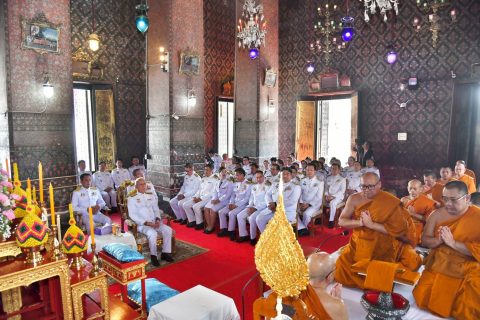 CAAT ร่วมพิธีถวายผ้าพระกฐินพระราชทานกระทรวงคมนาคม ประจำปี 2568