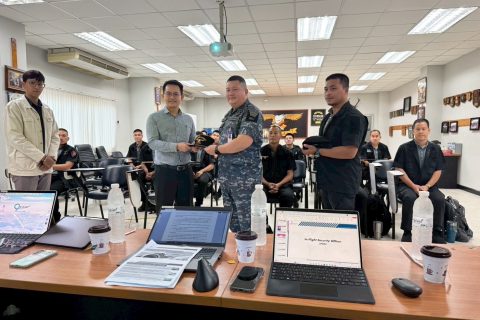 CAAT ร่วมบรรยายหลักสูตรเจ้าหน้าที่ผู้รักษาความปลอดภัยในอากาศยาน (In Flight Security Officer) รุ่นที่ 1 หน่วยบัญชาการอากาศโยธิน