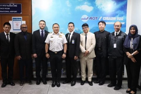 CAAT ร่วมพิธีเปิดการตรวจประเมิน USAP ของ ICAO ณ ท่าอากาศยานเชียงใหม่ ยกระดับการรักษาความปลอดภัยการบินให้สอดคล้องมาตรฐานสากล