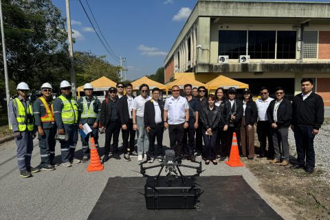 CAAT ร่วมเสริมศักยภาพการใช้โดรนในภารกิจด้านพลังงานของ กฟผ. หนุนประสิทธิภาพ–ความปลอดภัยระบบไฟฟ้าไทย