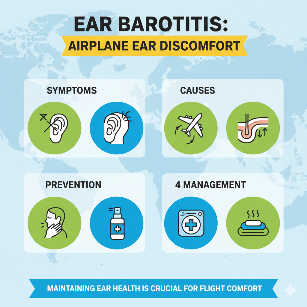 หูอื้อจากโดยสารเครื่องบิน หูอื้อจากเปลี่ยนความดันอากาศ (Barotitis ...