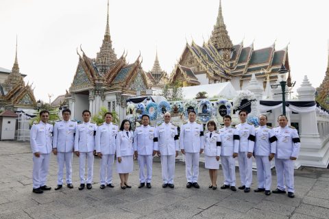 กพท. ร่วมผลัดเวรเฝ้าฯ ในพระพิธีธรรมสวดพระอภิธรรมพระบรมศพ สมเด็จพระนางเจ้าสิริกิติ์ พระบรมราชินีนาถ พระบรมราชชนนีพันปีหลวง