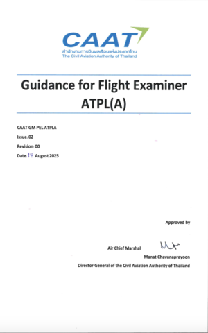 Caat gm pel atpla issue 02 rev.00 guidance for flight examiner atpl(a)