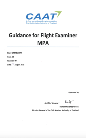 Caat gm pel mpa issue 02 rev.00 guidance for flight examiner mpa