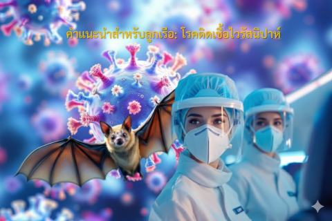 คำแนะนำสำหรับลูกเรือ: โรคติดเชื้อไวรัสนิปาห์ (Nipah Virus disease)