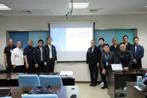 CAAT จัดโครงการฝึกอบรมหลักสูตร Examiner Standardisation Course – Specific training for the assessment of competence of instructors