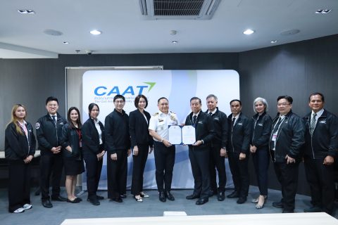 CAAT มอบใบรับรองสถาบันฝึกอบรมด้านการบิน (ATO) แก่บริษัท ไทยไฟลท์เทรนนิ่ง จำกัด