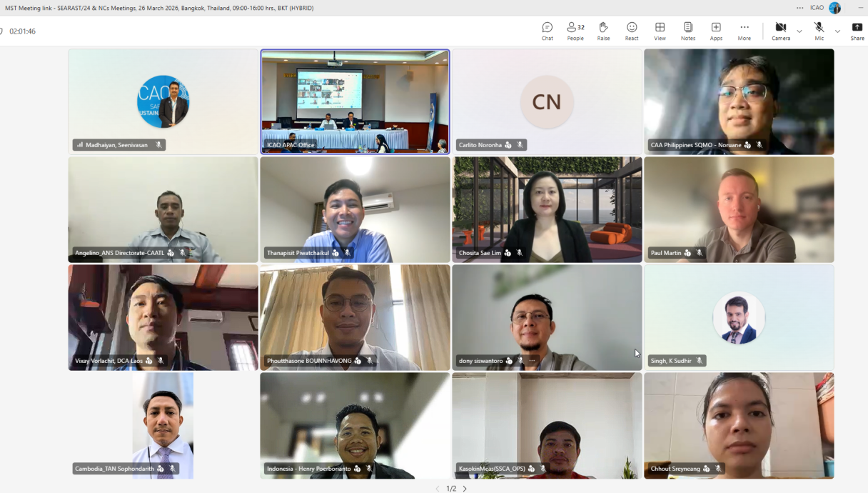 2026 03 26 09 21 56 MST Meeting link SEARAST 24 NCs Meetings 26 March 2026 Bangkok Thailand