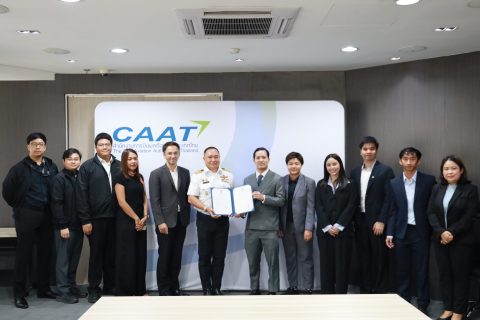 CAAT มอบใบรับรองหน่วยซ่อมในราชอาณาจักร (Domestic Repair Station Certificate) ให้แก่ บริษัท แอโร ฟอร์ท จำกัด