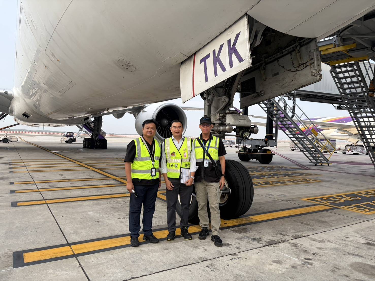 Safa Ramp Inspections CAAT สนับสนุนการบินไทย ในการตรวจประเมิน SAFA Ramp Inspection เสริมความ ...