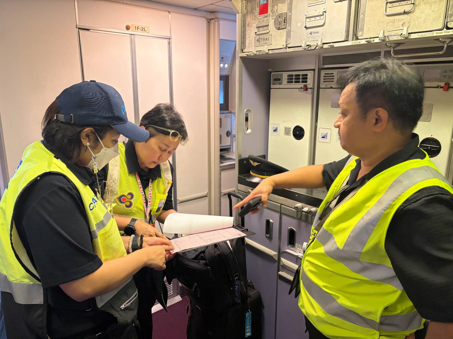 Safa Ramp Inspections CAAT สนับสนุนการบินไทย ในการตรวจประเมิน SAFA Ramp Inspection เสริมความ ...