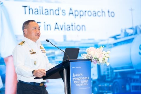 CAAT ถ่ายทอดวิสัยทัศน์การขับเคลื่อน SAF ของไทยบนเวทีนานาชาติมุ่งสู่การบินยั่งยืนและเป้าหมายNet Zero