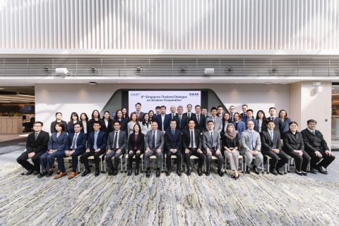 CAAT Participates in the 8th Singapore–Thailand Dialogue on Aviation Cooperation
