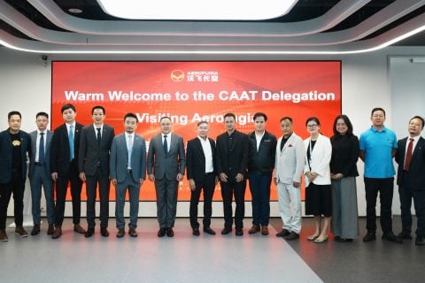 CAAT Studies eVTOL Technology at Aerofugia in China, Preparing Airworthiness Standards to Support the Future Operation of Electric Vertical Take-off and Landing Aircraft in Thailand