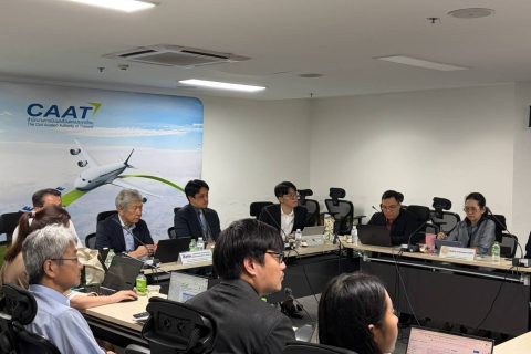 CAAT ร่วมสนับสนุนการศึกษา ASEAN SBAS สำรวจความเป็นไปได้ใช้ระบบนำร่องด้วยดาวเทียม ยกระดับบริการการเดินอากาศของไทยและอาเซียน