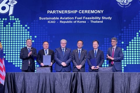CAAT ร่วมขับเคลื่อนโครงการ ICAO ACT-SAF เดินหน้าศึกษาความเป็นไปได้ในการผลักดันวัตถุดิบไทย ต่อยอดการพัฒนาเชื้อเพลิงอากาศยานยั่งยืน
